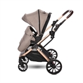 Passeggino GLORY 2in1+ADAPTERS con coprigambe PEARL Beige